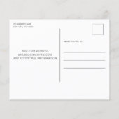 予算結婚の写真コラージュ日付の保存 (裏面)