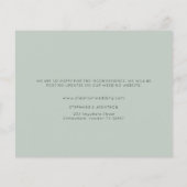 予算結婚の延期も発表する (裏面)