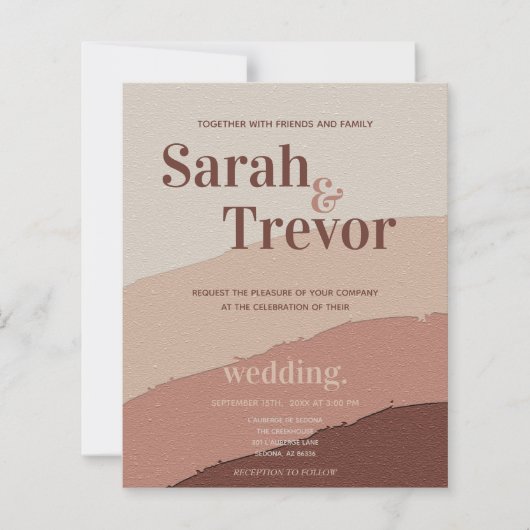 予算結婚の70素晴らし年代のインスパイア抽象芸術 (正面)