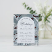 予算結婚のArch Gray葉スクリプト招待状 (スタンド正面)