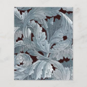 予算結婚のArch Gray葉スクリプト招待状 (裏面)