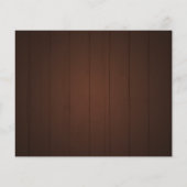 予算結婚式招待状なしファンシーフローラ (裏面)