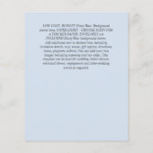 予算結婚式招待状金ゴールドグリッター幾何学的 チラシ (裏面)