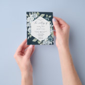 予算結婚式招待状 |フライヤー チラシ (手)