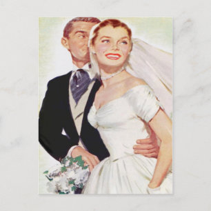 予算結婚式招待状 ポストカード