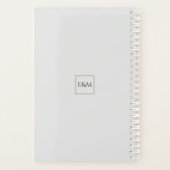 予算結婚計画のカスタム計画 プランナー手帳 (裏面)