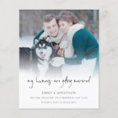 予算自分の人間が結婚する写真婚約 (正面)