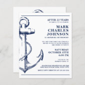 予算航海のいかり海軍の退職 (正面/裏面)