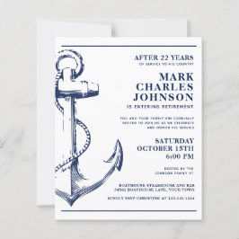 予算航海のいかり海軍の退職