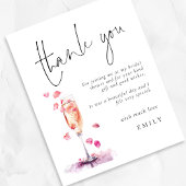 予算花びらプロセッコブライダルシャワーサンキュー