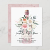 予算花びら&プロセッコフローラブライダルシャワー (正面/裏面)