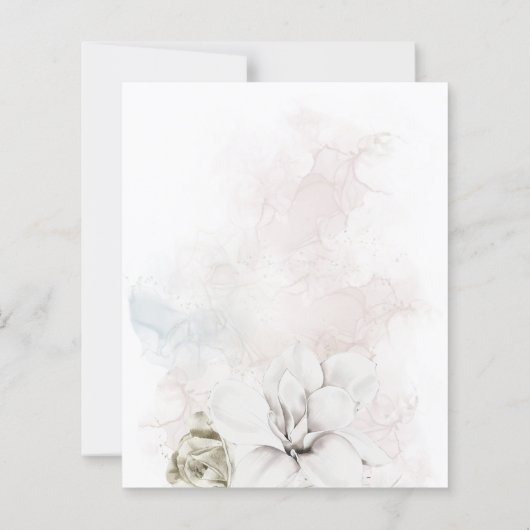 予算花模様男女兼用ベビーの開花シャワー (裏面)