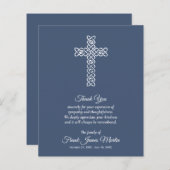 予算葬儀お祝いのLife Blueありがとう (正面/裏面)