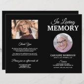 予算葬儀追悼法要 (正面/裏面)