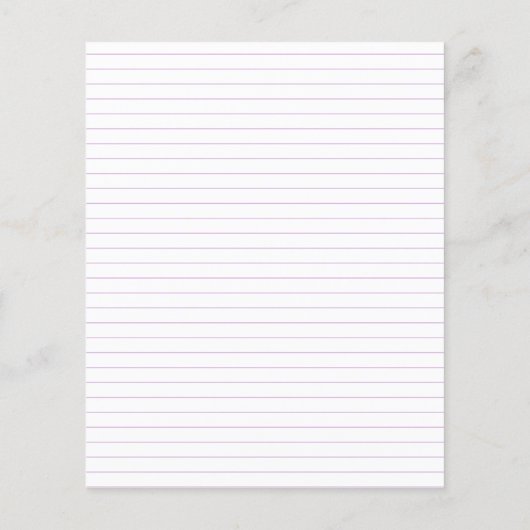 予算薄紫ピンクフローラかわいい赤ちゃんシャワー招待状 (裏面)