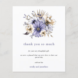 予算薄紫水の色花模様結婚ズサンキュー