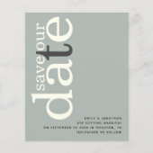 予算計画セージアイボリーQRコード文字日付の保存 (正面)