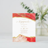 予算計算金ゴールド婚約パーティ モダン (スタンド正面)