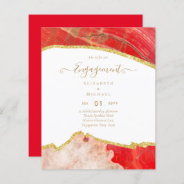 予算計算金ゴールド婚約パーティ モダン