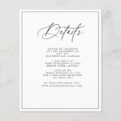 予算詳細カード チラシ (正面)