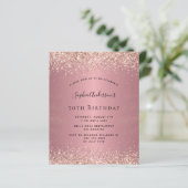 予算誕生日グリッターバラ金ゴールド金属 (スタンド正面)