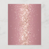 予算誕生日グリッターバラ金ゴールド金属 (裏面)