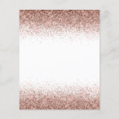 予算誕生日グリッターバラ金ゴールド チラシ (裏面)