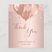 予算誕生日バラ金ゴールド赤面感謝していグリッターyou (正面)