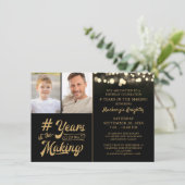 予算誕生日年の作成写真2 招待状 (スタンド正面)