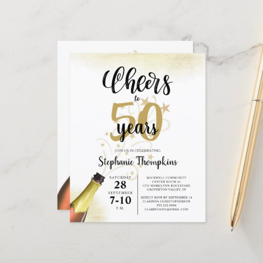 予算誕生日応援へ#年間ブラック金ゴールド (正面/裏面インサイチュ)