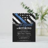 予算警察ブルーライン法執行退職 (スタンド正面)