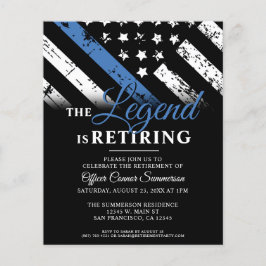 予算警察ブルーライン法執行退職