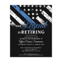 予算警察ブルーライン法執行退職