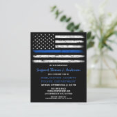 予算警察官退職写真招待状 (スタンド正面)