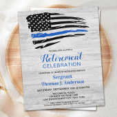 予算警察退職法執行招待状