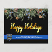 予算警察部クリスマスカード (正面)