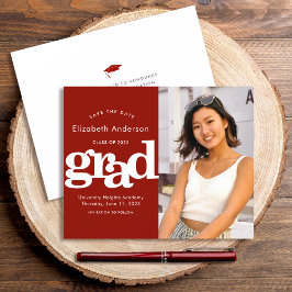 予算赤写真救日卒業招待状