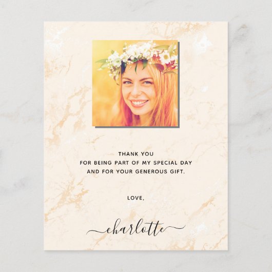 予算赤面パンパスグラス感謝してい卒業あなた (裏面)