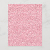 予算赤面ピンクグリッタードリップズ任意の年誕生日 (裏面)