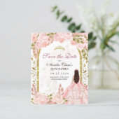 予算赤面ピンクフローラキンセアニェラ日付を保存 (スタンド正面)