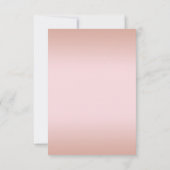 予算赤面ピンクフローラ金ゴールドティアラキンセアニェラ ノートカード (裏面)