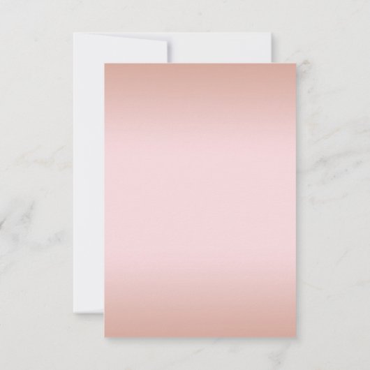 予算赤面ピンクフローラ金ゴールドティアラキンセアニェラ ノートカード (裏面)