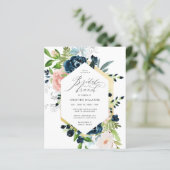 予算赤面ピンクブルーバラフローラブライダルブランチ (スタンド正面)