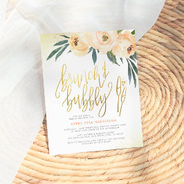 予算赤面フローラブランチ&バブリーブライダルシャワー