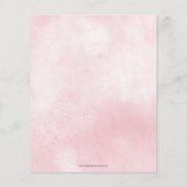 予算赤面フローラ結婚ズドレスブライダルシャワー (裏面)