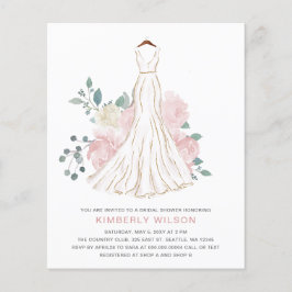 予算赤面フローラ結婚ズドレスブライダルシャワー