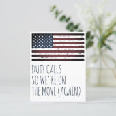 予算軍隊の引越アナウンスPCSの移動 (スタンド正面)