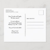 予算軍隊の引越アナウンスPCSの移動 (裏面)