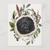 予算農家秋の結婚式発表 チラシ (正面)