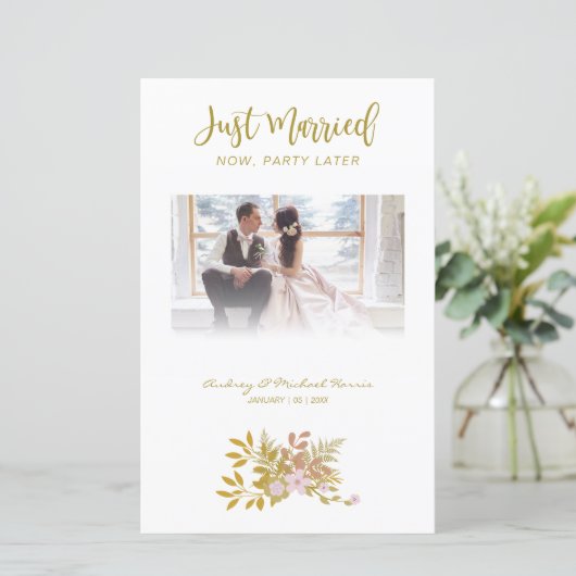 予算配分写真結婚のエレガントフローラ  (スタンド正面)